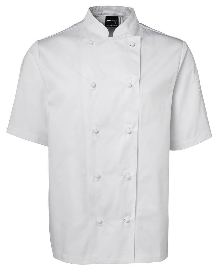 JB's Wear-Jb's Unisex Short Sleeve Chef's Jacket-White / 2XS-Uniform Wholesalers - 4