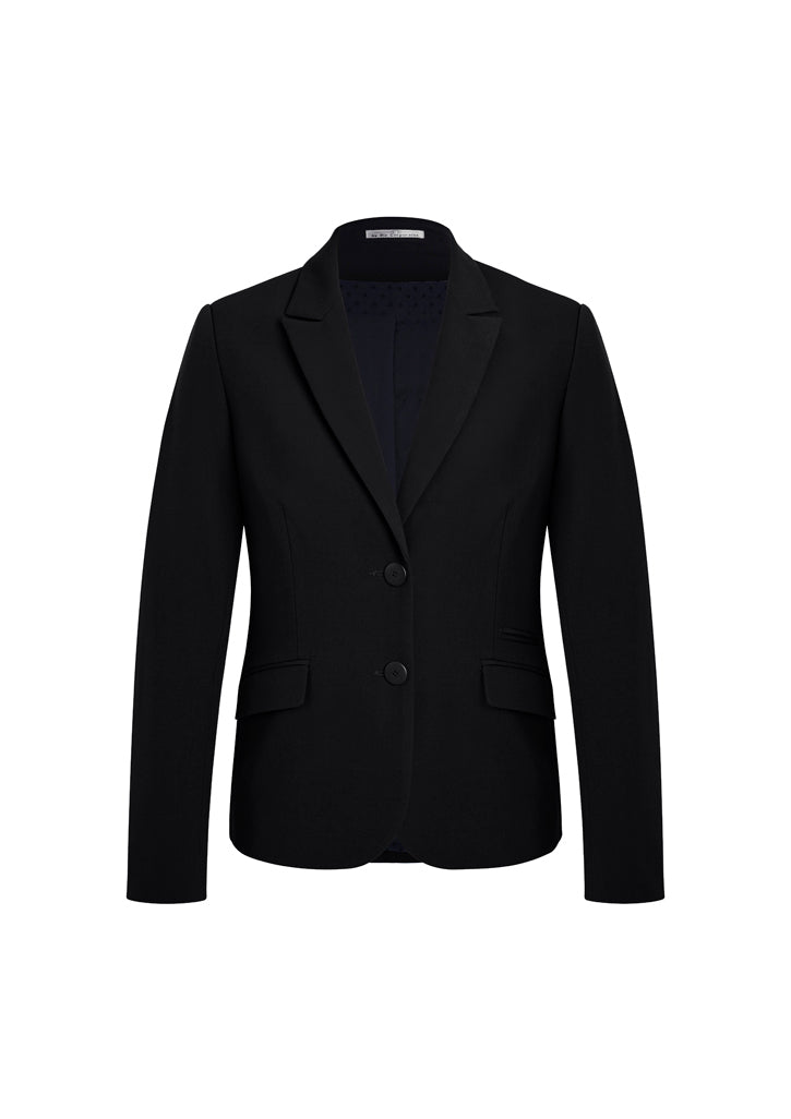 Biz Corporates Comfort Wool Stretch Womens Longline Jacket (64012)