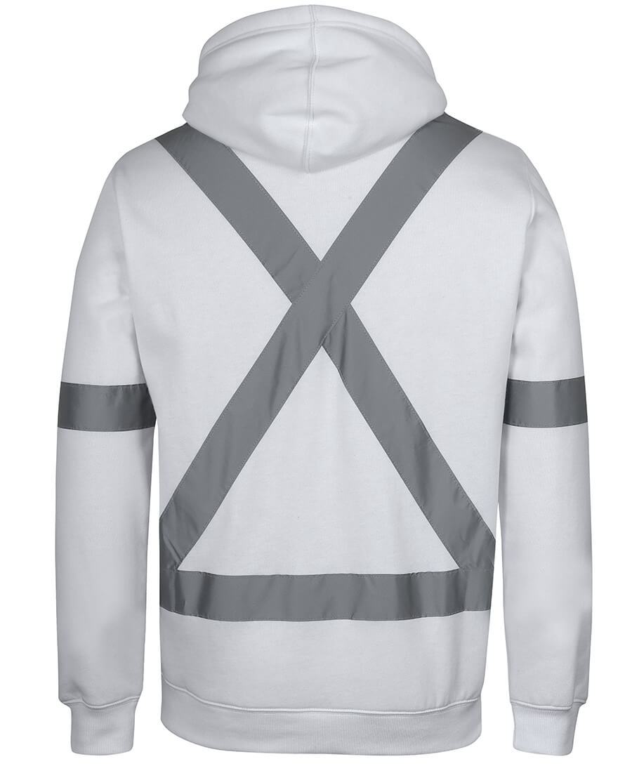 JBs Wear Fleece Hoodie With Reflective Tape (6BNH)