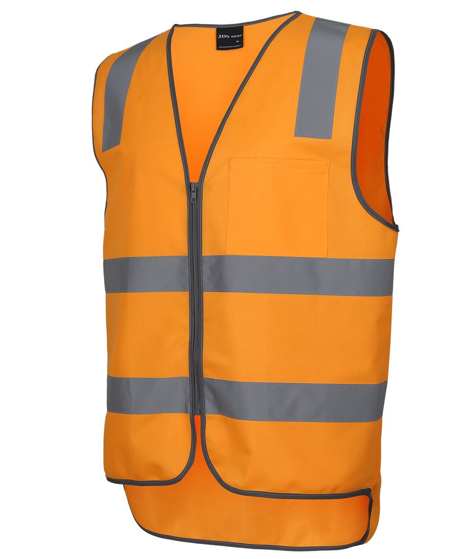 JBs Wear Aust. Rail (D+N) Safety Vest (6DVTV)