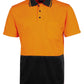 JB's Wear-JB's Hi Vis Jacquard Non Cuff Polo-Orange/Black / XS-Uniform Wholesalers - 3
