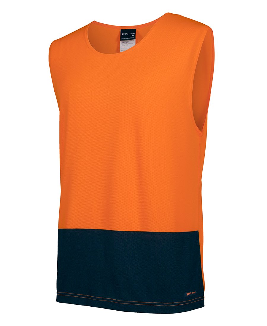 JBs Wear Hi Vis Muscle Top (6HMT)