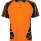 JB's Wear-Jb's Hi Vis Short Sleeve Spider Polo - Adults-Orange/Black / XS-Uniform Wholesalers - 8