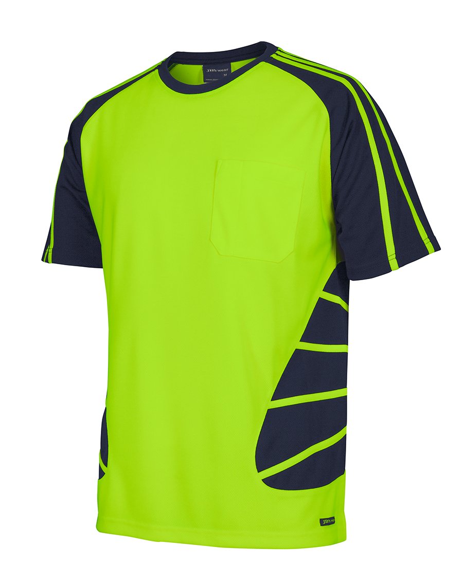 JBs Wear Hi Vis Spider Tee (6HST)