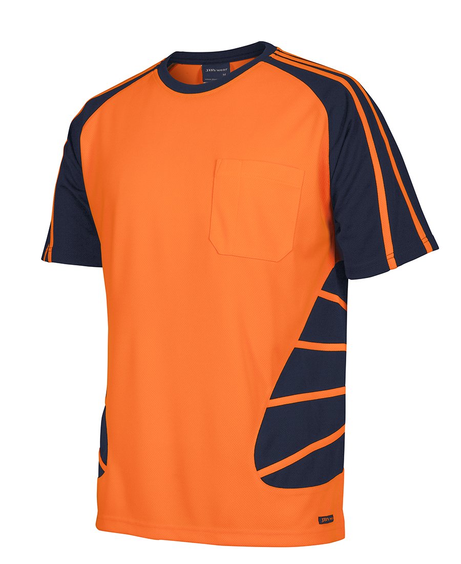 JBs Wear Hi Vis Spider Tee (6HST)