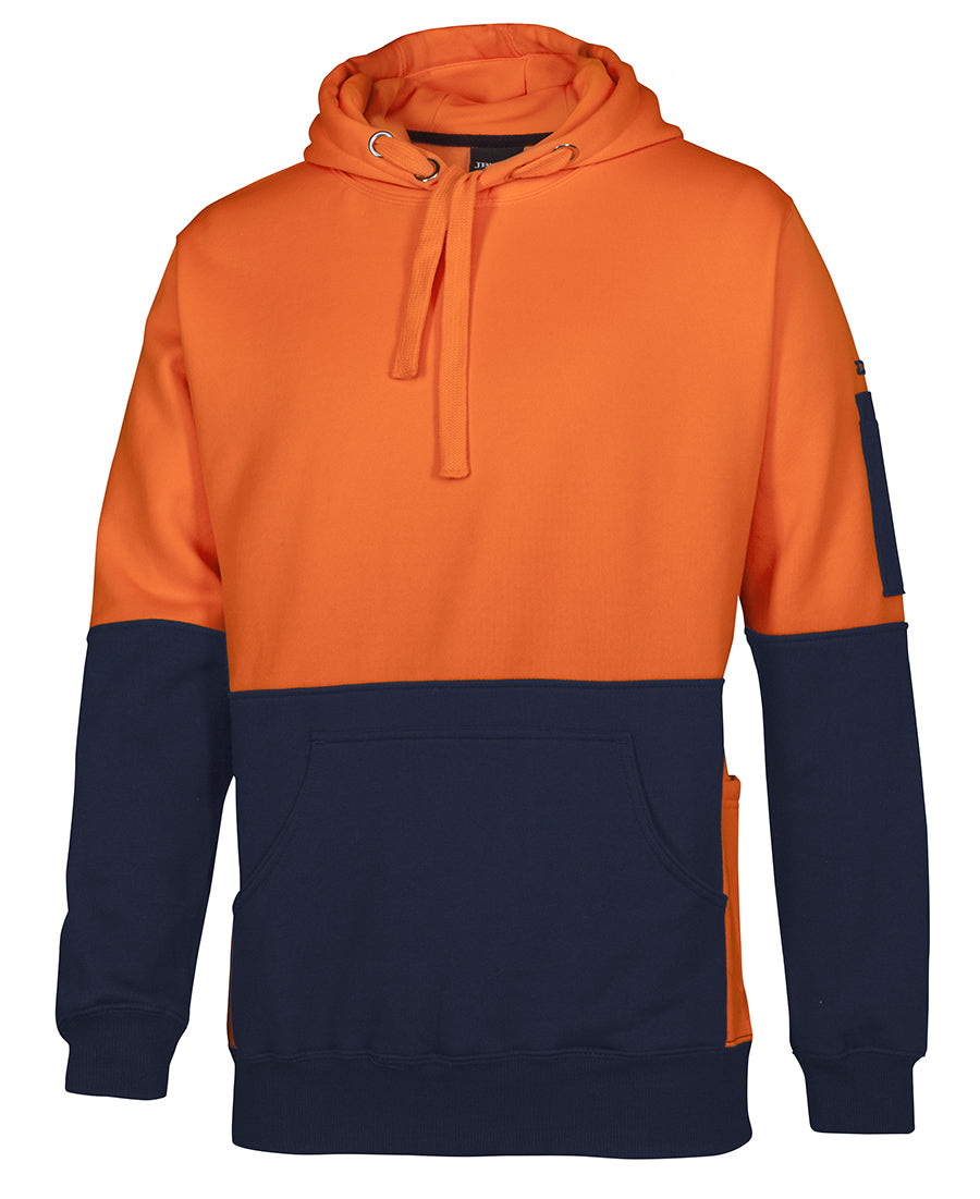 JBs Wear Hi Vis 330G Pull Over Hoodie (6HVPJ)