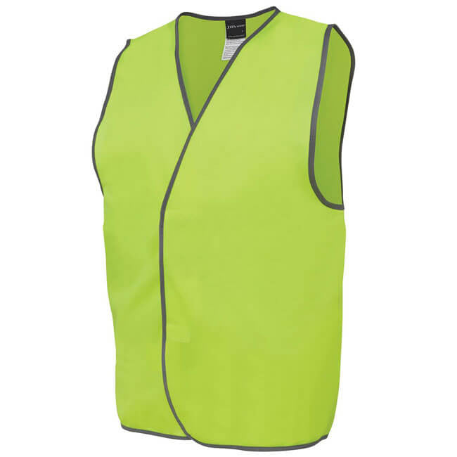 JBs Wear Hi Vis Safety Vest - Adults (6HVSV)