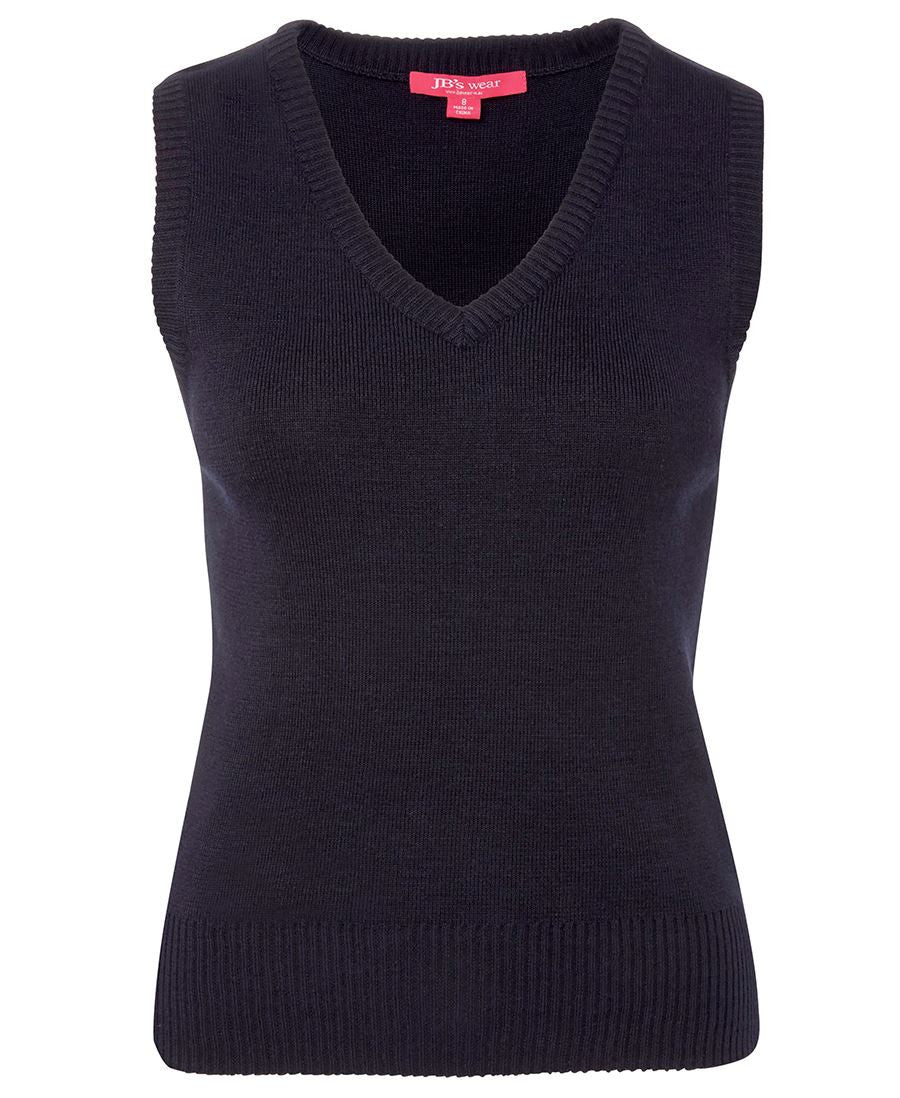 JB's Wear-JB's Ladies Knitted Vest-8 / Navy-Uniform Wholesalers - 4