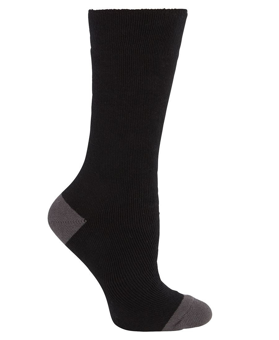 JB's Wear-JB's Work Sock (3 Pack)-Black/Grey / King-Uniform Wholesalers - 3