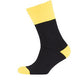 JB's Wear-JB's Ultra Thick Bamboo Work Sock-King / BLACK/YELLOW-Uniform Wholesalers - 1