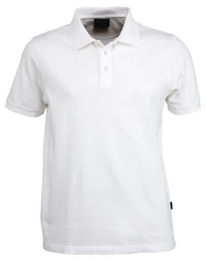 Stencil-Stencil Men's Traverse Polo-White / S-Uniform Wholesalers - 1