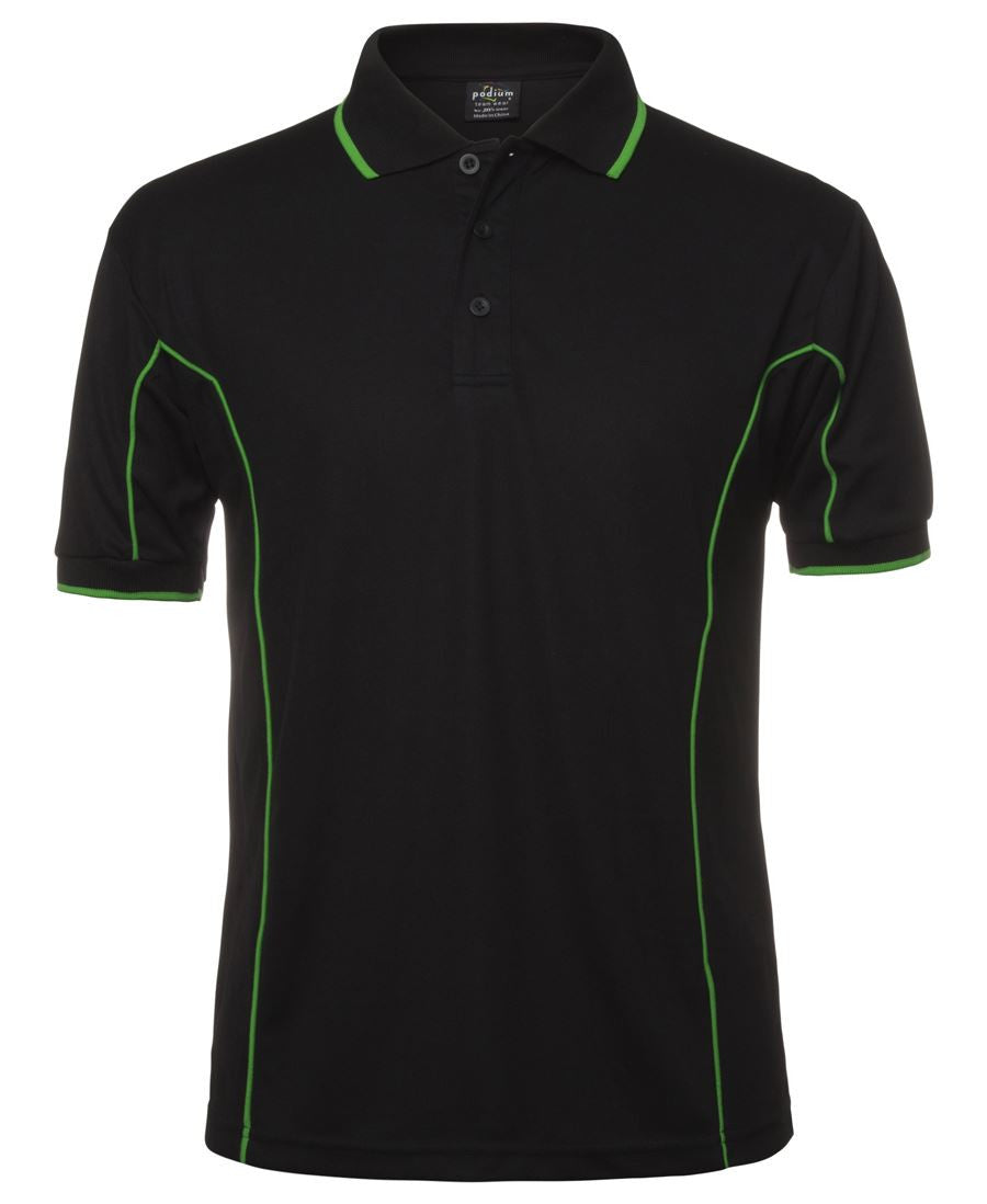 JBs Wear Adults Short Sleeve Piping Polo (7PIP)