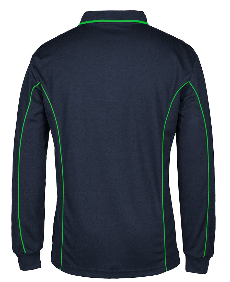 JBs Wear Podium Long Sleeve Piping Polo (7PIPL)