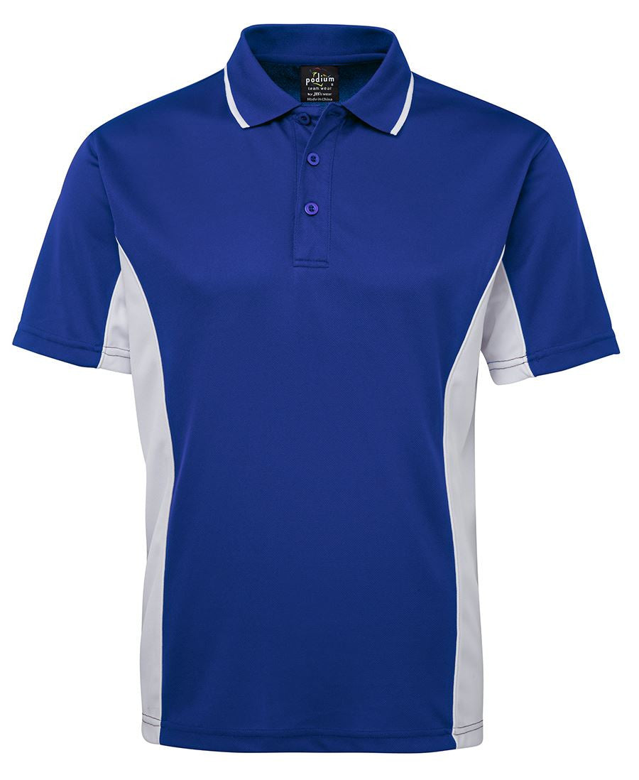 JB's Wear-JB's Podium Contrast Polo Adult(1st 12 colours)-Royal/White / S-Uniform Wholesalers - 13