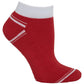 JB's Wear-JB's Sport Ankle Sock (5 Pack)-Red/White / King-Uniform Wholesalers - 6