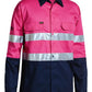 Bisley Taped Hi Vis Cool Lightweight Shirt - Long Sleeve (BS6896)