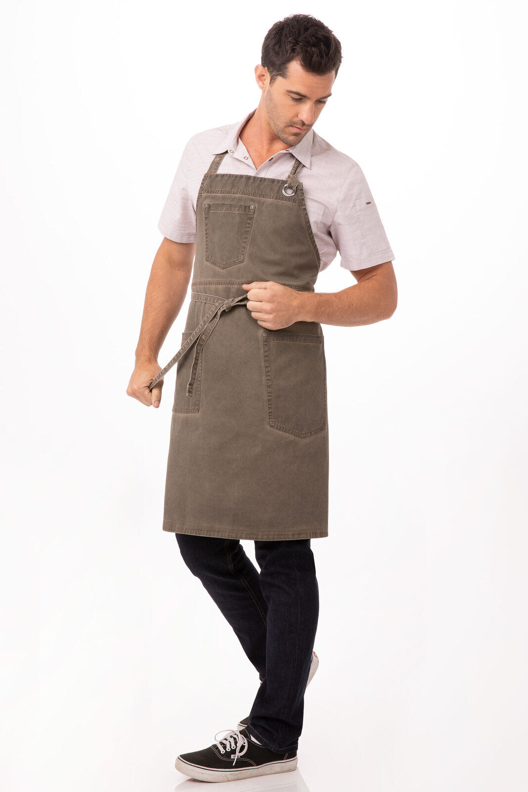 Chef Works Dorset Bib Apron (ABAQ054)