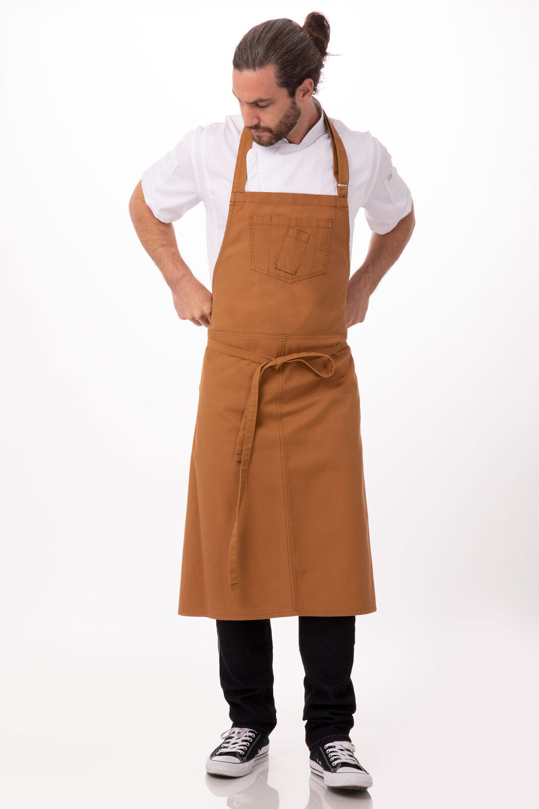 Chef Works Rockford Chef's Bib Apron-(ABCKV003)
