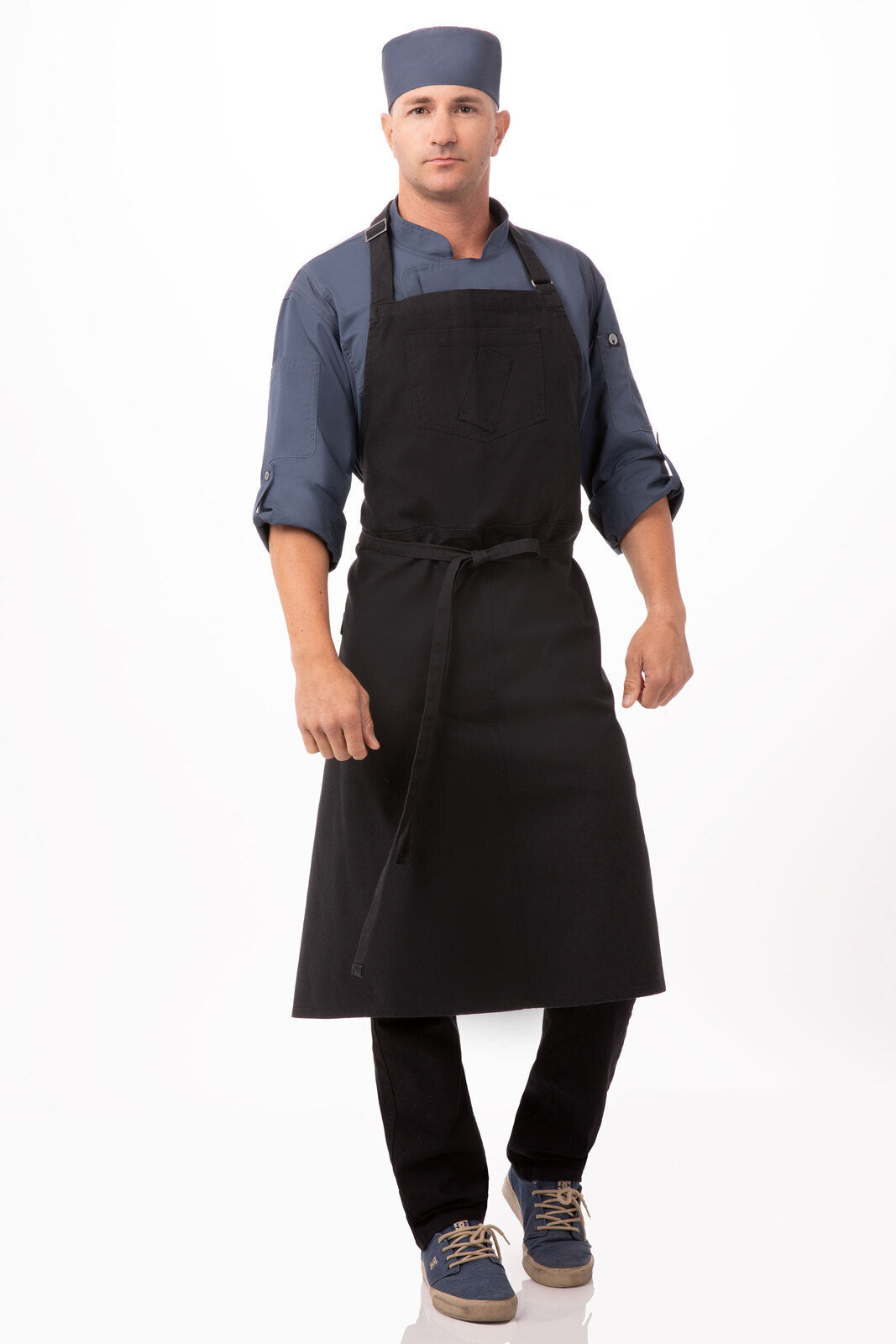 Chef Works Rockford Chef's Bib Apron-(ABCKV003)