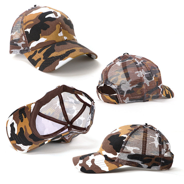 Grace Collection Camo 6-Panel Cap-(AH069/HE069)