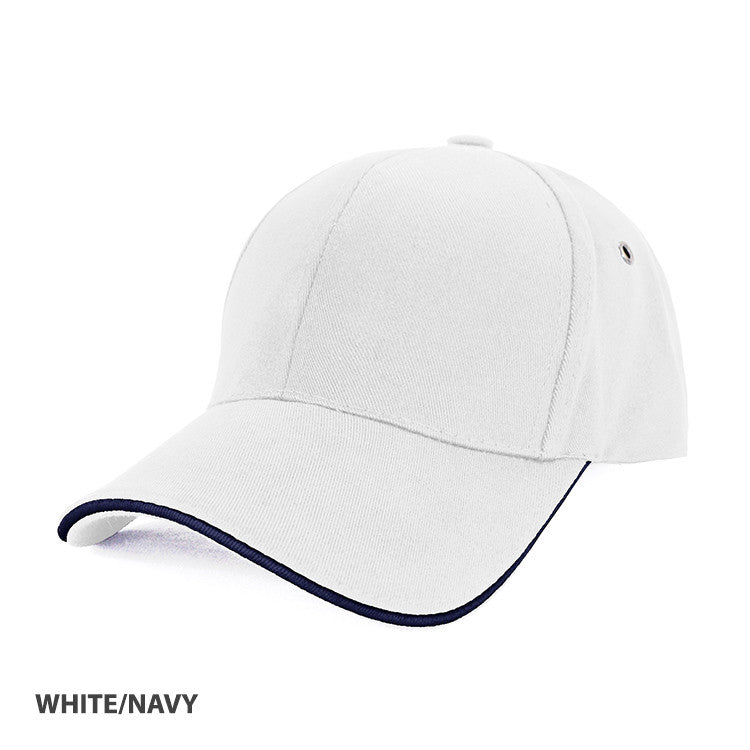 Grace Collection Organic Cotton Sandwich Cap-(AH127/HE127)