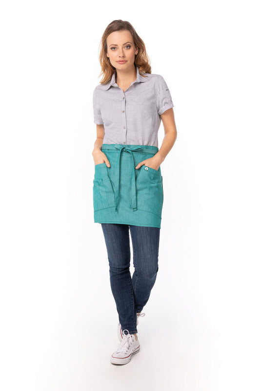 Chef Works Medford Half Bistro Apron (AHN06)