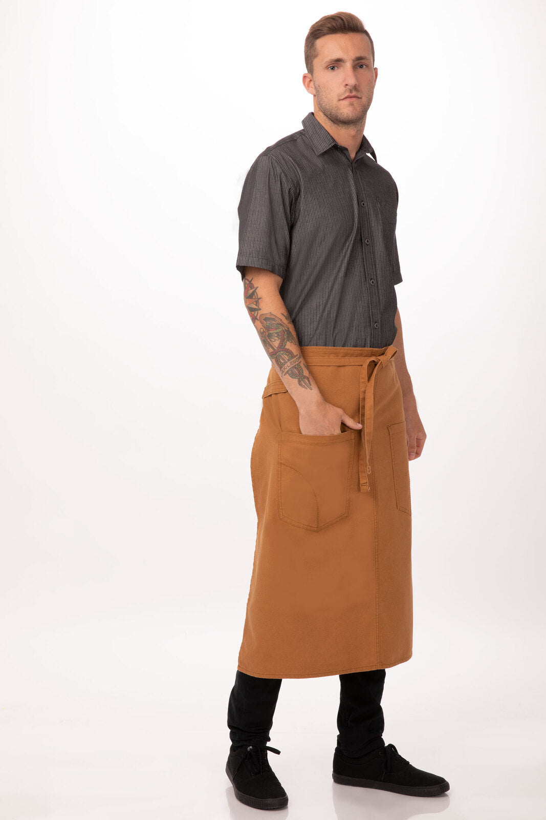 Chef Works Rockford Bistro Apron-(ALWKV023)