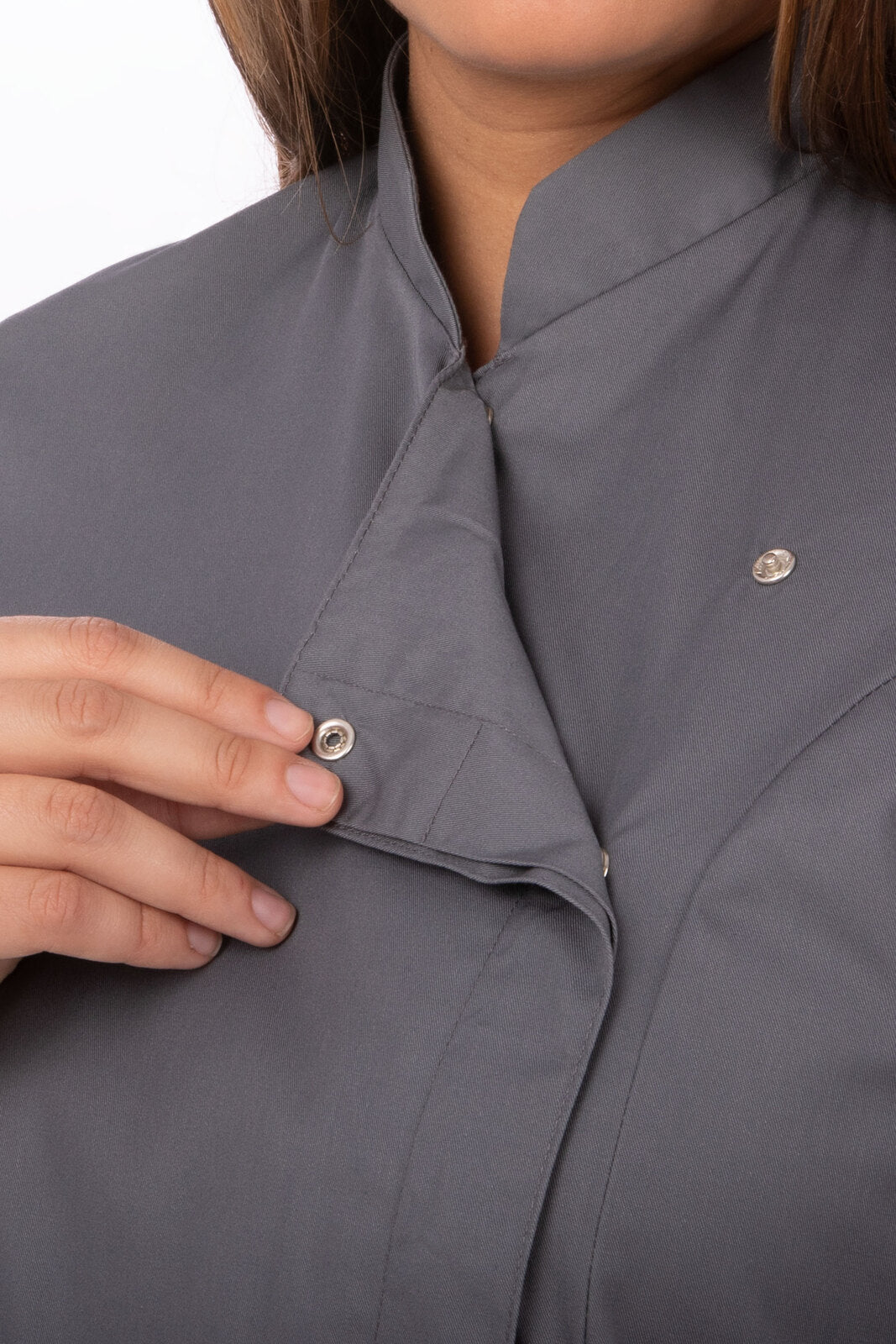 Chef Works Lansing Press Stud Server Jacket-(BCWMC007)