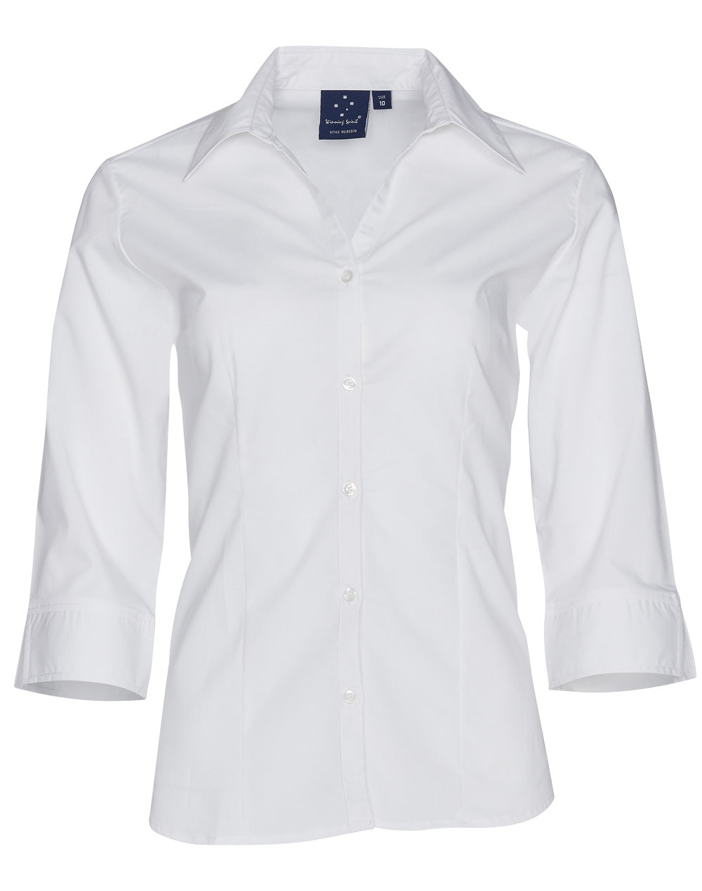 Winning Spirit Women's Teflon Executive 3/4 Sleeve Shirt (BS07Q)