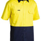 Bisley Hi Vis Cool Lightweight Drill Shirt- Short Sleeve (BS1895)