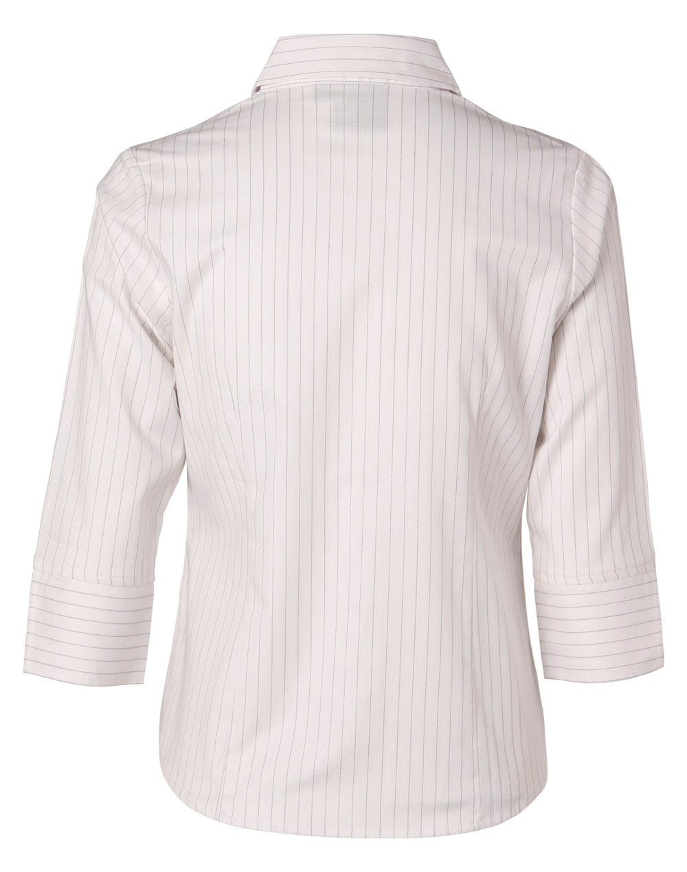 Winning Spirit Women's Pin Stripe 3/4 Sleeve Shirt (BS18)