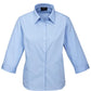 Biz Collection-Biz Collection Ladies Base 3/4 Sleeve Shirt-Blue / 6-Uniform Wholesalers - 3