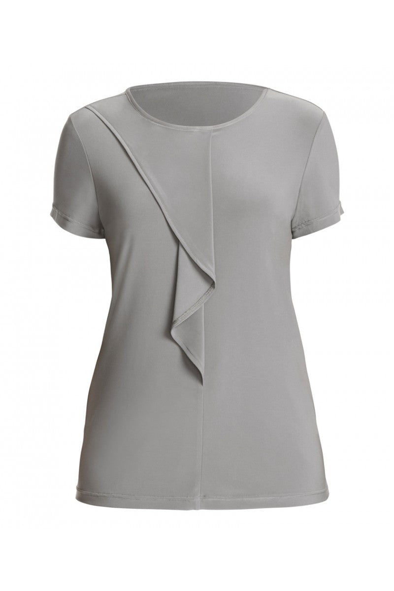 NNT Soft Jersey S/S Round Neck T-top Blouse (CATU64)