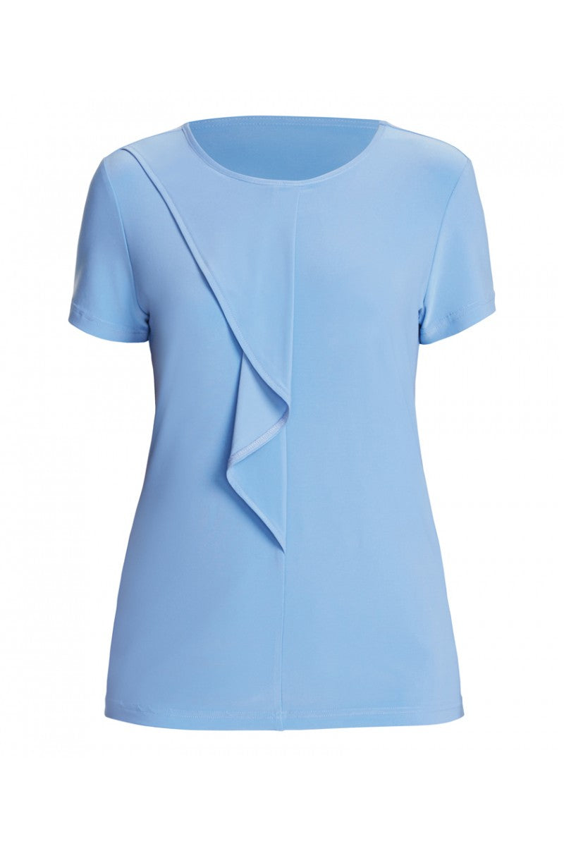 NNT Soft Jersey S/S Round Neck T-top Blouse (CATU64)