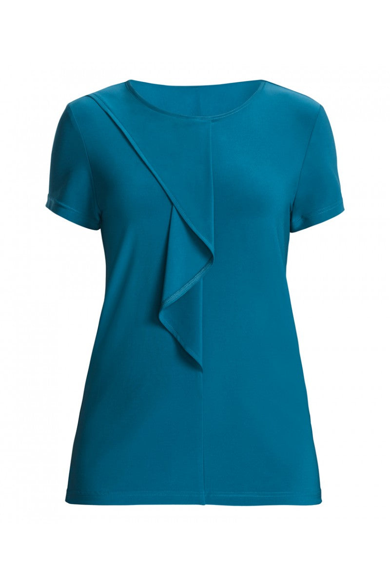 NNT Soft Jersey S/S Round Neck T-top Blouse (CATU64)