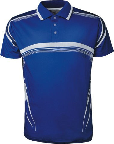 Bocini Mens Sublimated Gradated Polo-(CP1447)