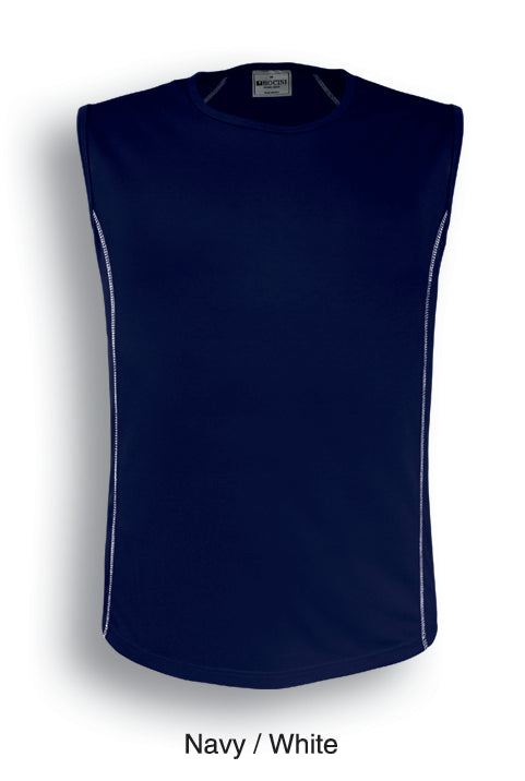 Bocini Men's Stitch Body Tank -(CT0916)