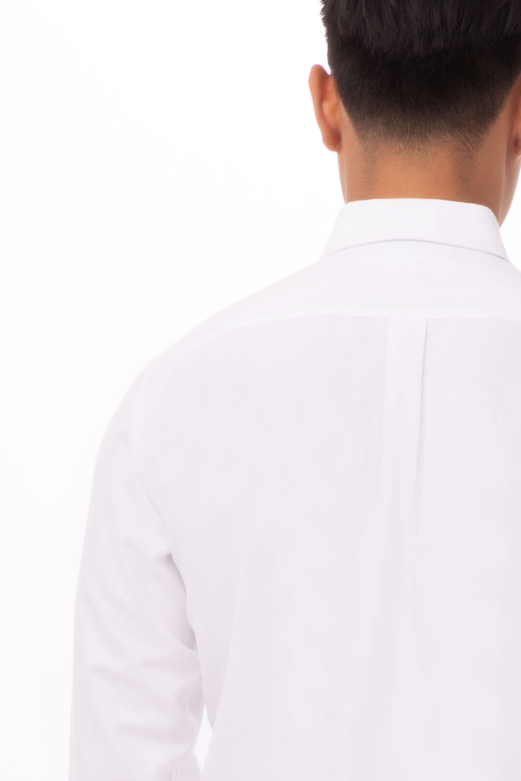 Chef Works Oxford Men's Dress Shirt-White (D500)