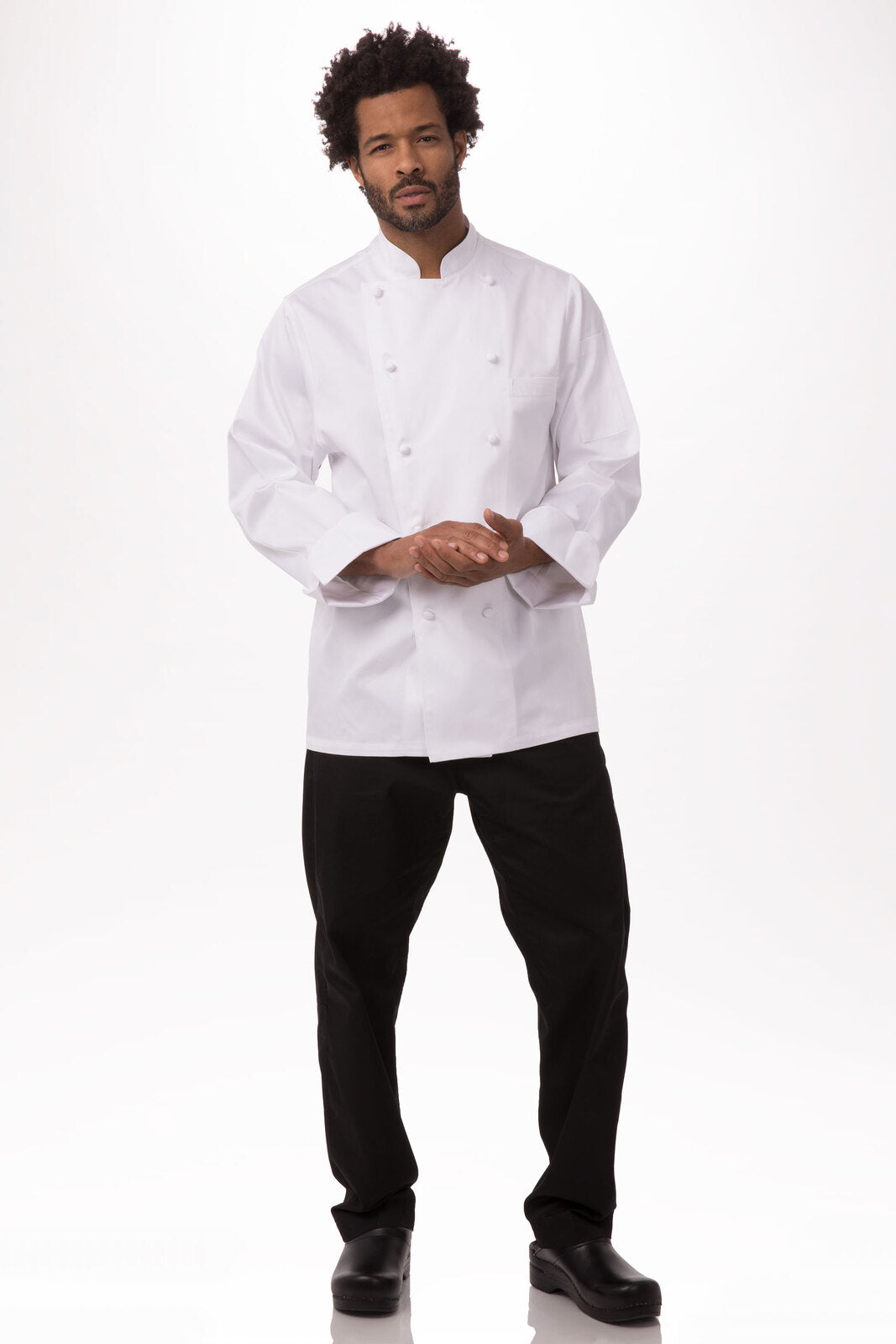 Chef Works Madrid Premium Cotton Chef Jacket-(ECHR)