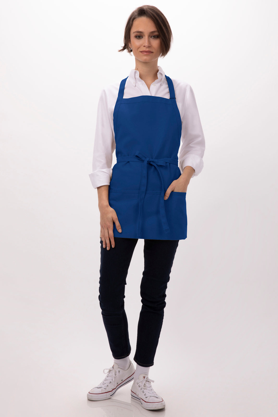Chef Works Three Pocket Apron-(F10)
