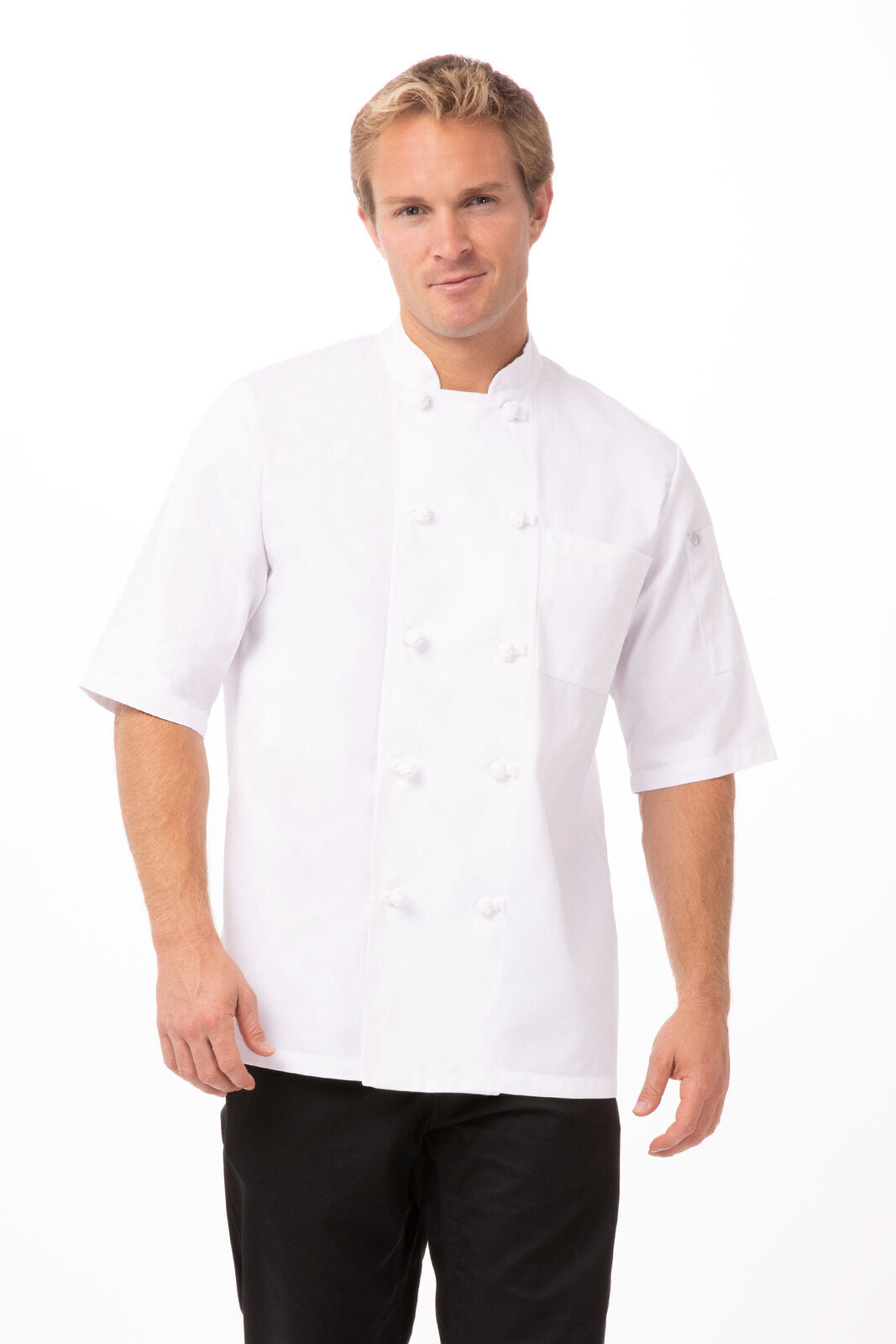 Seersucker chef coats sales