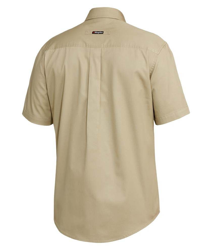 King Gee-King Gee Tradies Shirt S/S--Uniform Wholesalers - 4