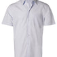 Winning Spirit Men's Mini Check Short Sleeve Shirt (M7360S)