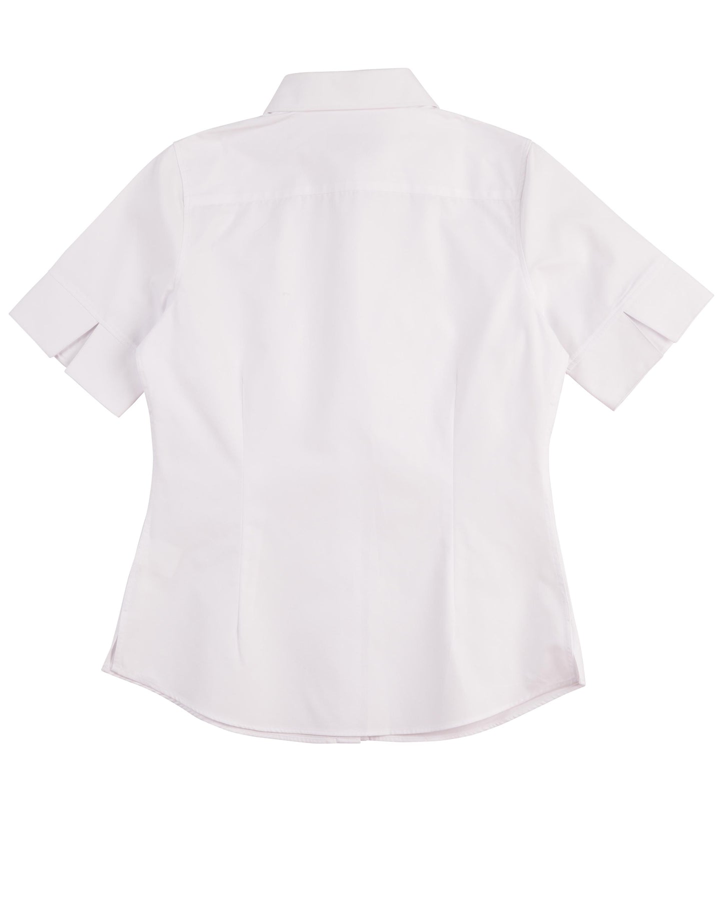 Winning Spirit Women's CVC Oxford Short Sleeve Shirt (M8040S)