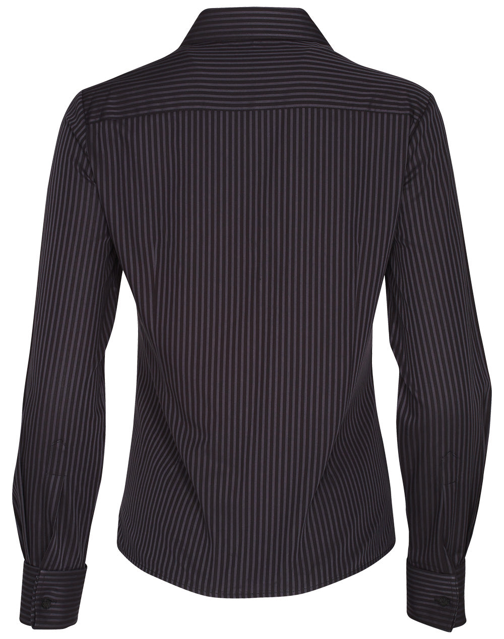 Winning Spirit Women's Dobby Stripe Long Sleeve Shirt (M8132)