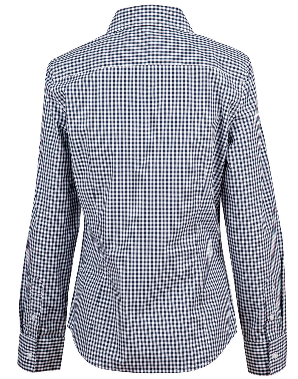 Winning Spirit Ladie's Gingham Check Long Sleeve Shirt (M8300L)