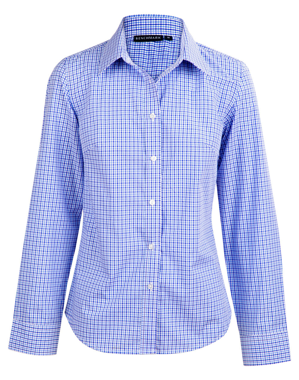 Winning Spirit Ladies’ Multi-tone Check Long Sleeve Shirt (M8320L)