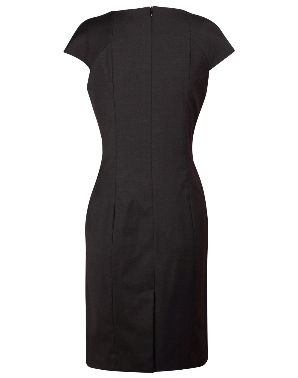 Winning Spirit Ladie's Wool Blend Stretch Cap Sleeve Dress (M9281)