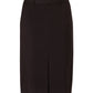 Winning Spirit Women's Poly/Viscose Stretch Mid Length Lined Pencil Skirt (M9471)