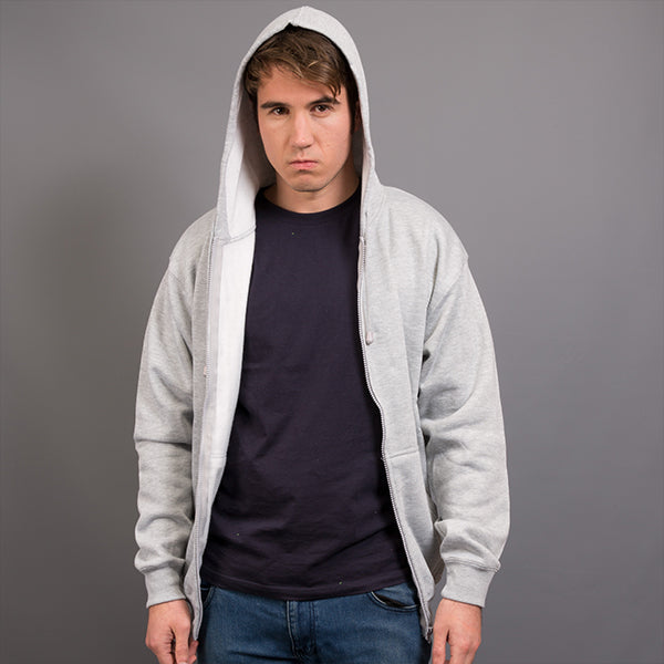 Sportage-Sportage Men Jarvis Full Zip Kangaroo Pocket Hoodie--Uniform Wholesalers